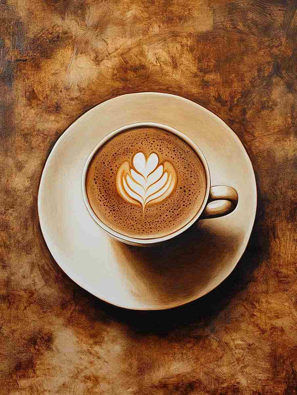 Cappuccino Coffee Poster