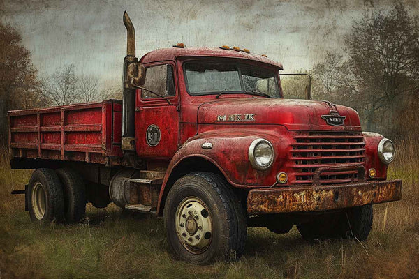 Vintage Mack Truck  Poster