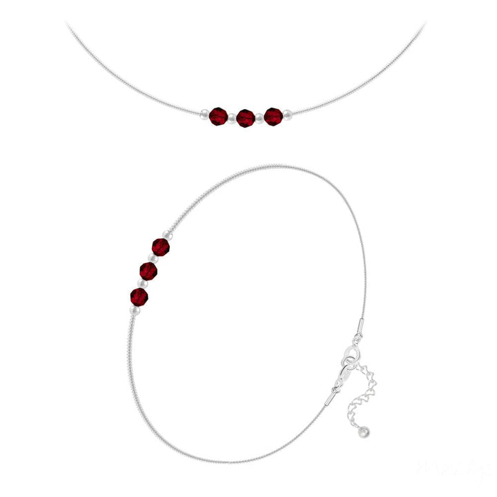 Siam Red Fine Jewellery Set