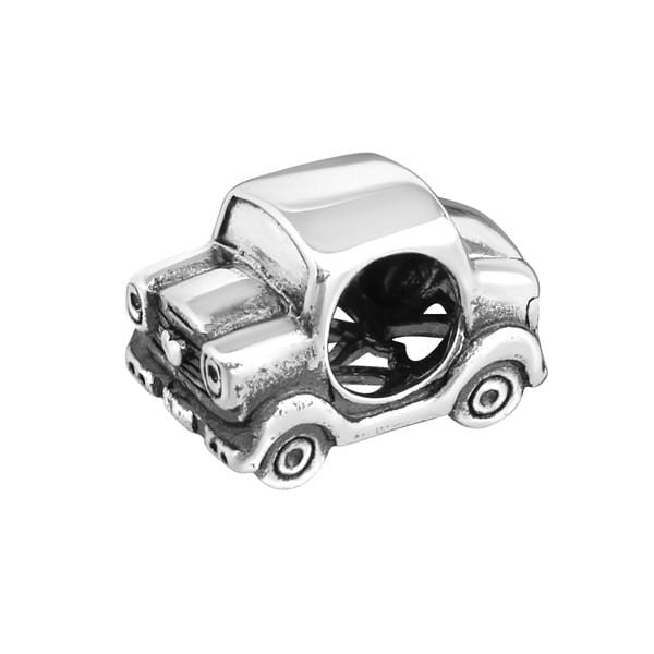 Silver Car Charm Bead