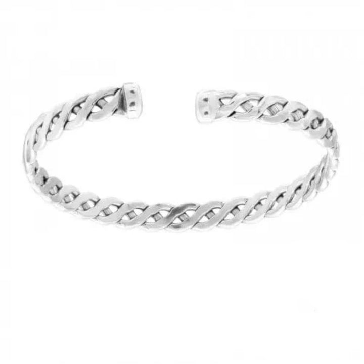 Silver Celtic Knot Bangle