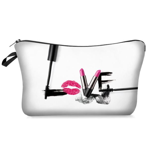 Love Cosmetic Bag for Travel