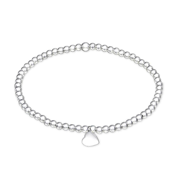 925 Sterling Silver Heart Bracelet