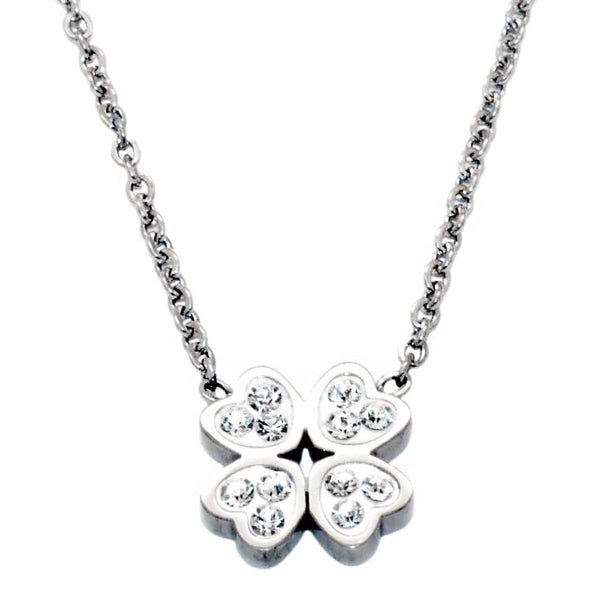 Stainless Steel Clover Necklace