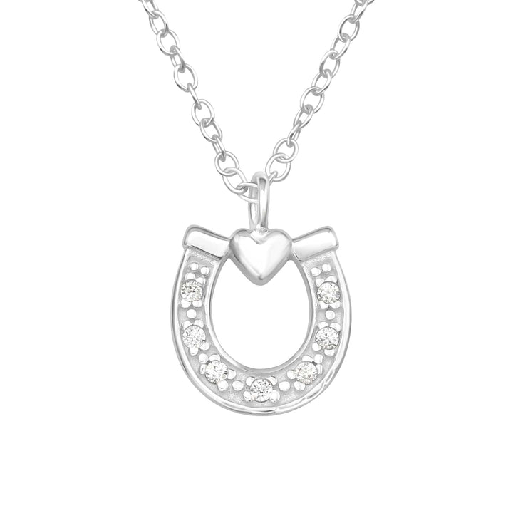 Silver Horseshoe Necklace