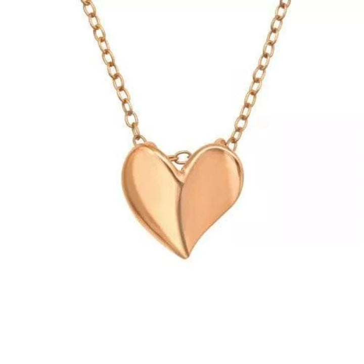 Rose Gold Heart Necklace