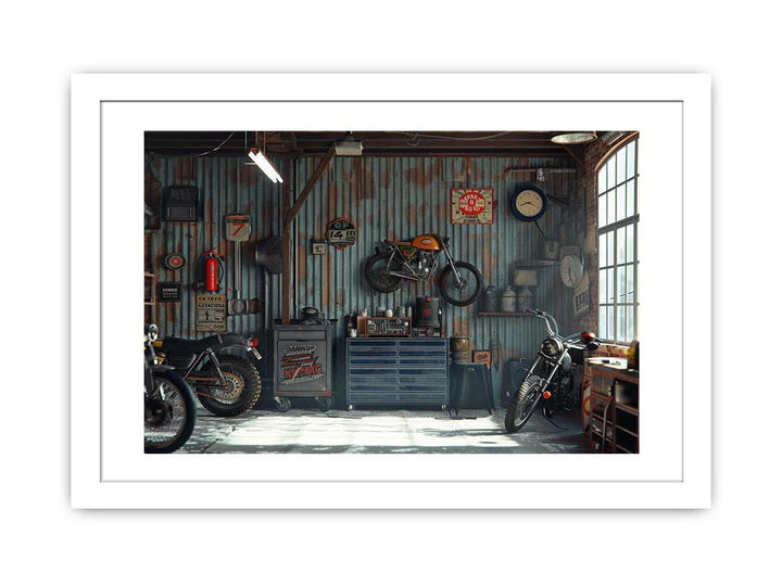 Garage Poster Print