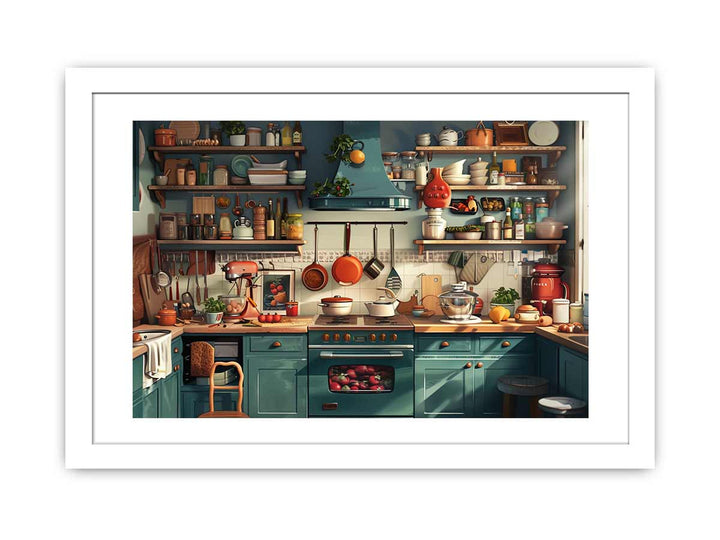 Kitchen Framed Poster Print