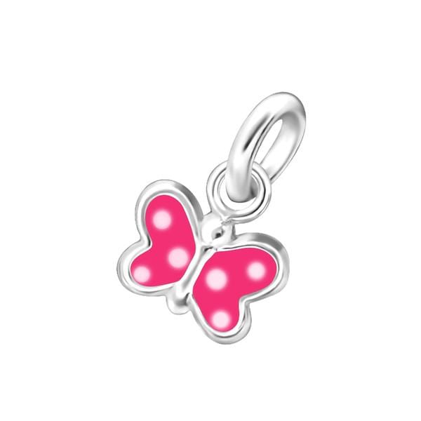 Silver Butterfly Charm