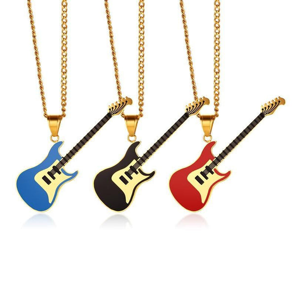 Stainless Steel Guitar Neckalce