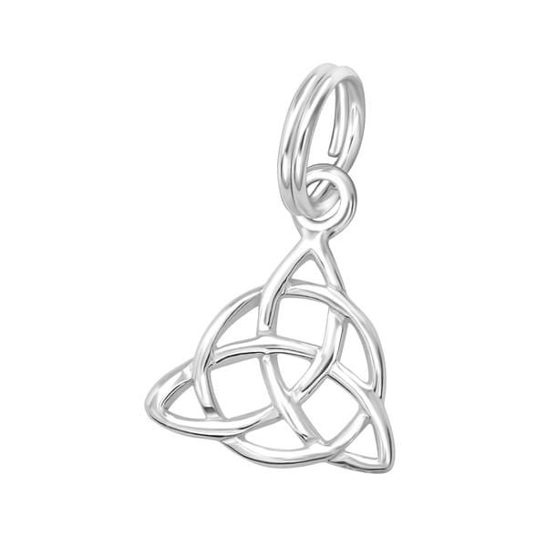 Silver Triangle Charm