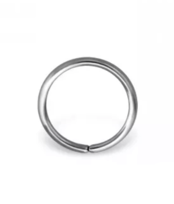 5 X 8mm Surgical Steel Continuous Rings