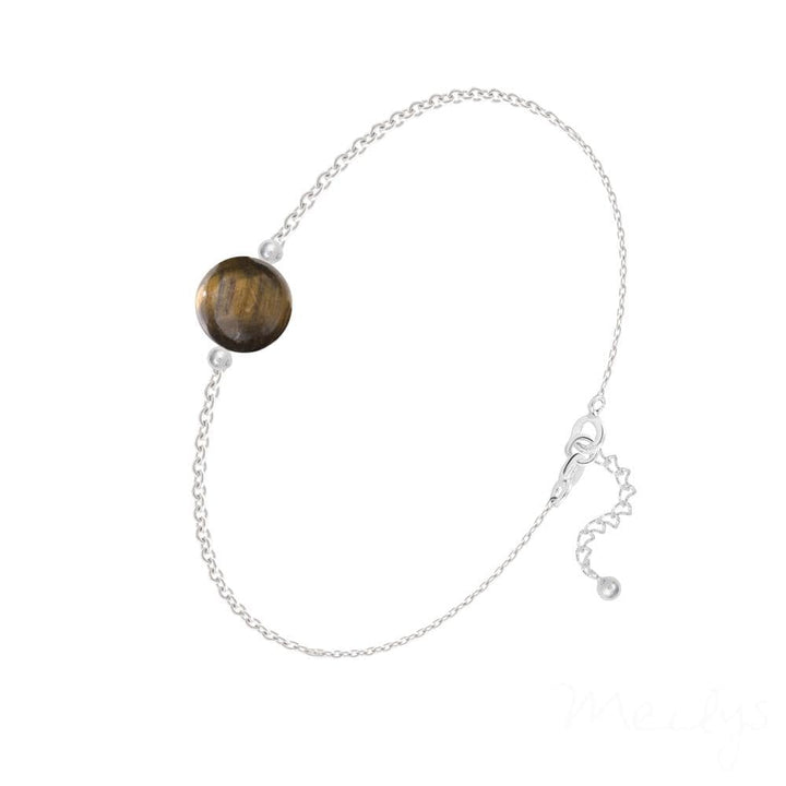 Tigers Eye Silver Bracelet