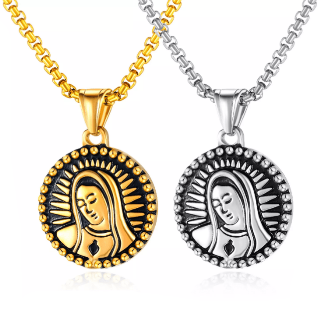 Virgin Mary Necklace