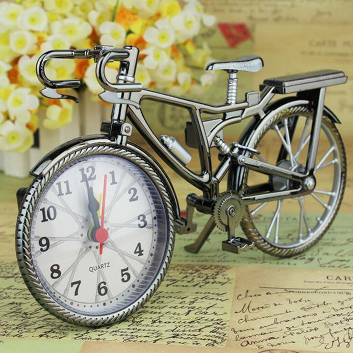 Novelty Retro Bicycle Alarm Clock